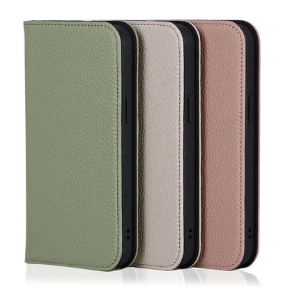 Genuine Leather Flip Card Holder image 6