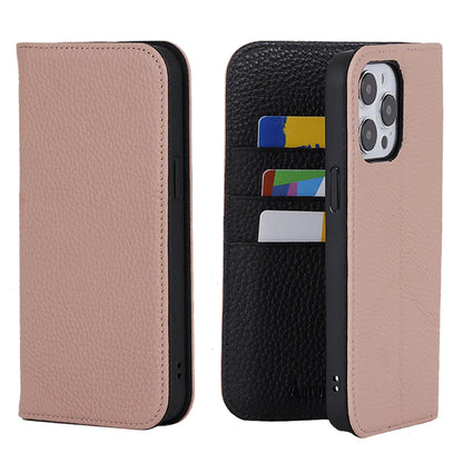 Genuine Leather Flip Card Holder image 1