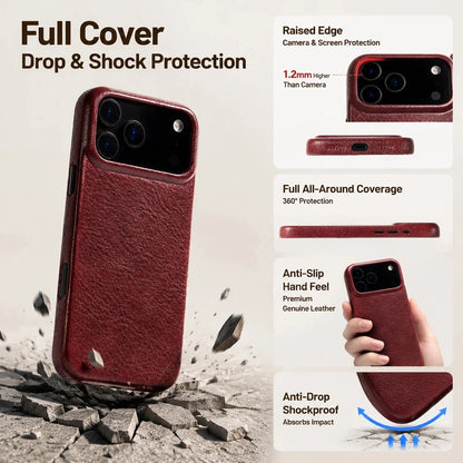 Litchi Grain Slim Phone Case for iPhone 17 Series image 5