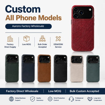 Litchi Grain Slim Phone Case for iPhone 17 Series image 3
