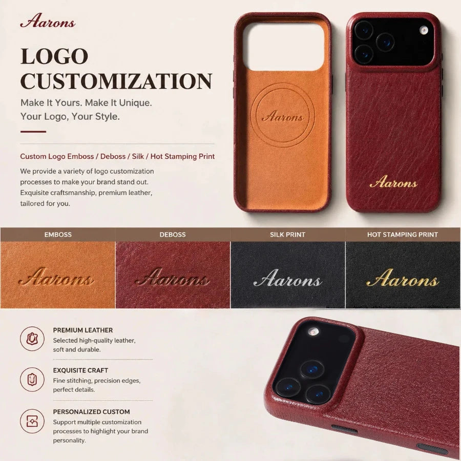 Litchi Grain Slim Phone Case for iPhone 17 Series image 2