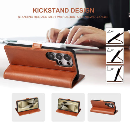 Genuine Leather Phone Case for Samsung Galaxy S25 Series - image 3