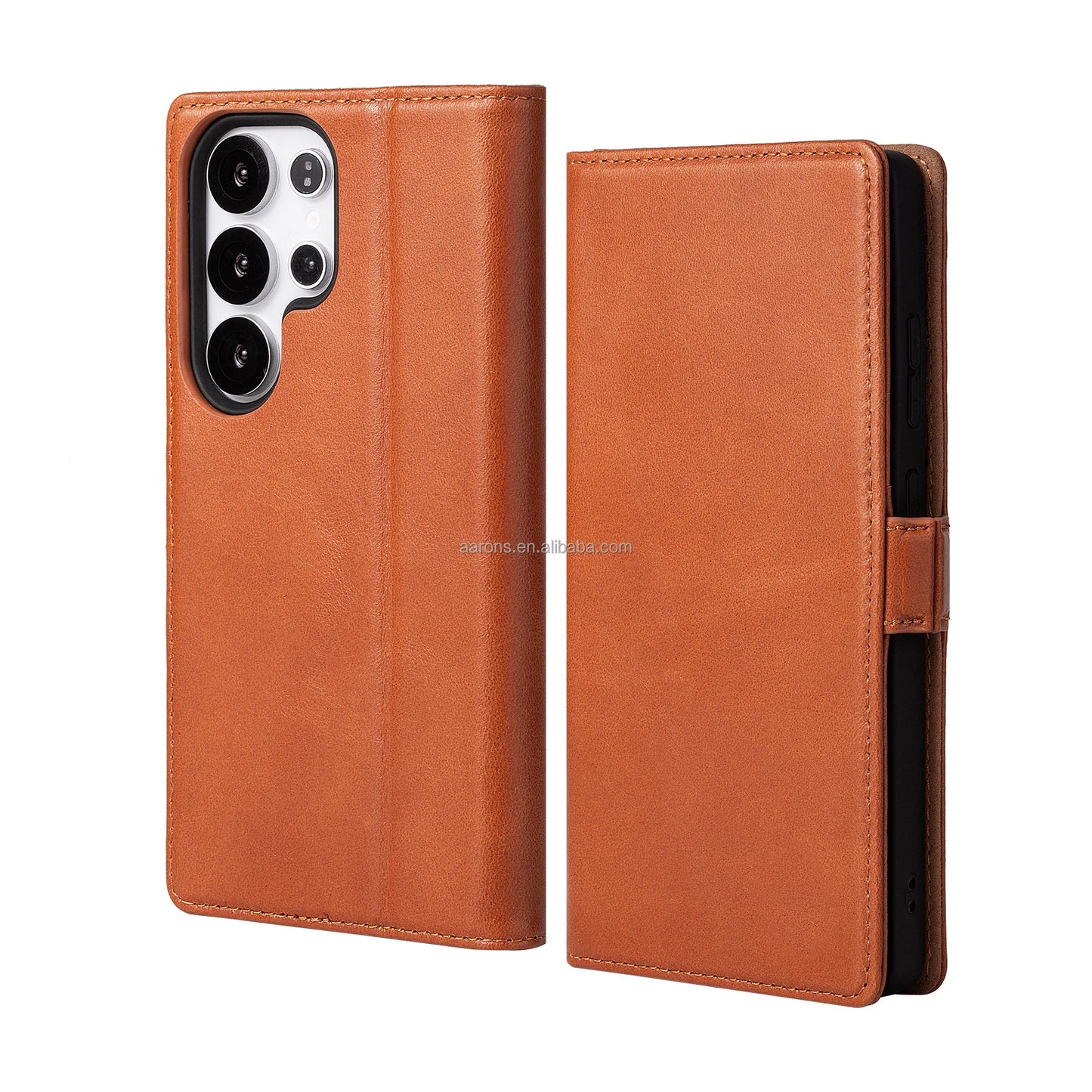 Genuine Leather Phone Case for Samsung Galaxy S25 Series - image 1