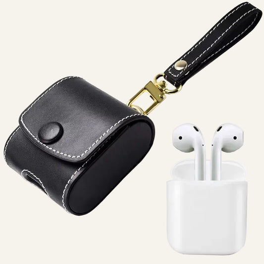Genuine Leather Crossbody AirPods / Earphone Case for AirPods / Custom Earphone Models - image 1