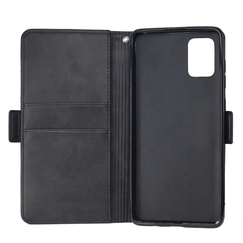 Genuine Leather Folio Wallet Phone Case for Samsung Galaxy Z Fold Series image 5