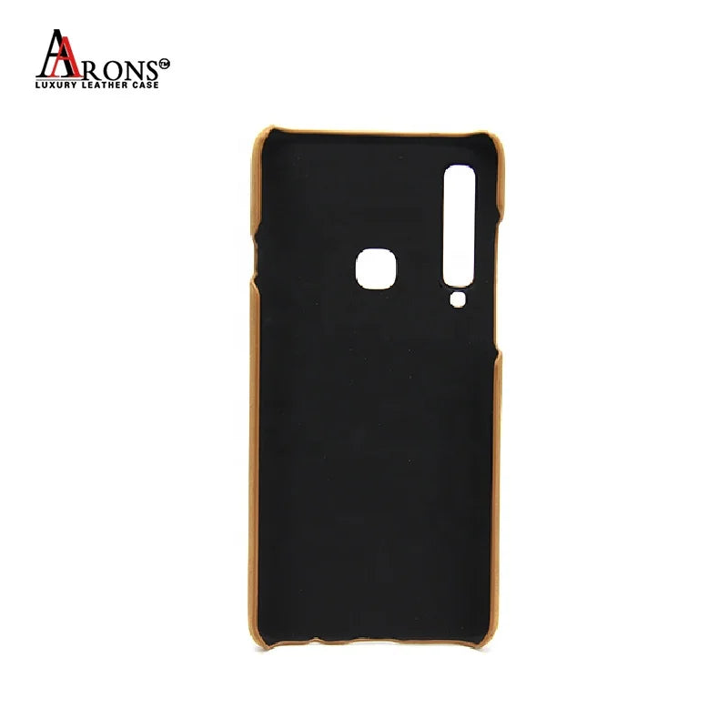 Genuine Leather Slim Shockproof Phone Case for Samsung Galaxy A9 Series - image 5