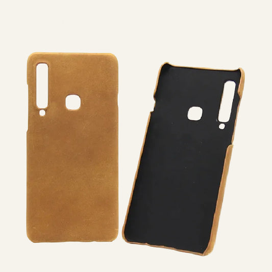 Genuine Leather Slim Shockproof Phone Case for Samsung Galaxy A9 Series - image 1