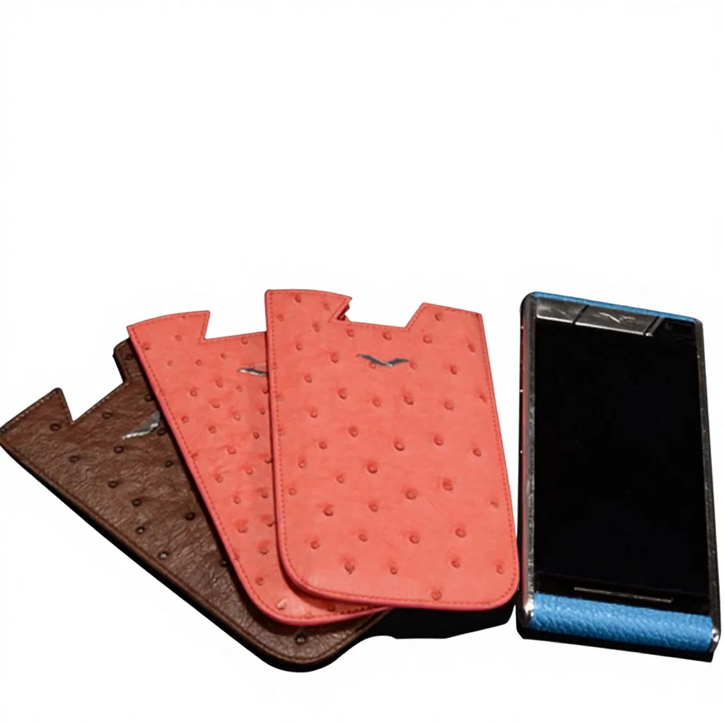 Genuine Leather Phone Case for Customizable Device Models image 1