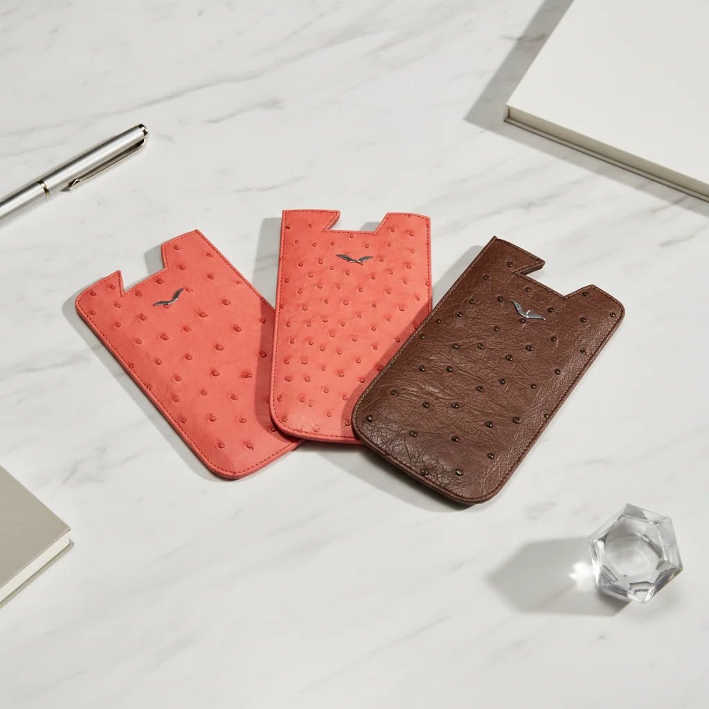 Genuine Leather Phone Case for Customizable Device Models image 2