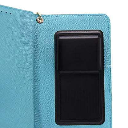 Genuine Leather Crossbody Wallet Phone Case for Customizable Device Models image 5
