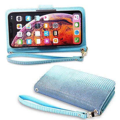 Genuine Leather Crossbody Wallet Phone Case for Customizable Device Models image 2