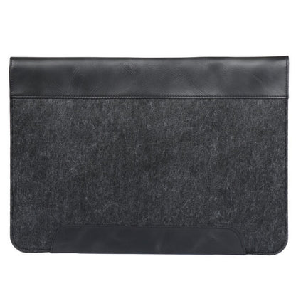 Aaronscase Fine Leather and Fleece Sleeve Bag (Wholesale/Manufacturer)