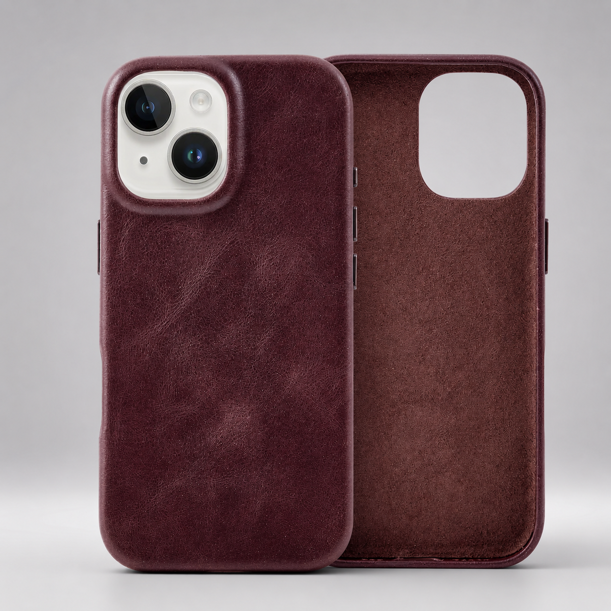 Wholesale Slim Genuine Leather Phone Case for iPhone 16 Pro Max Custom Logo Manufacturer