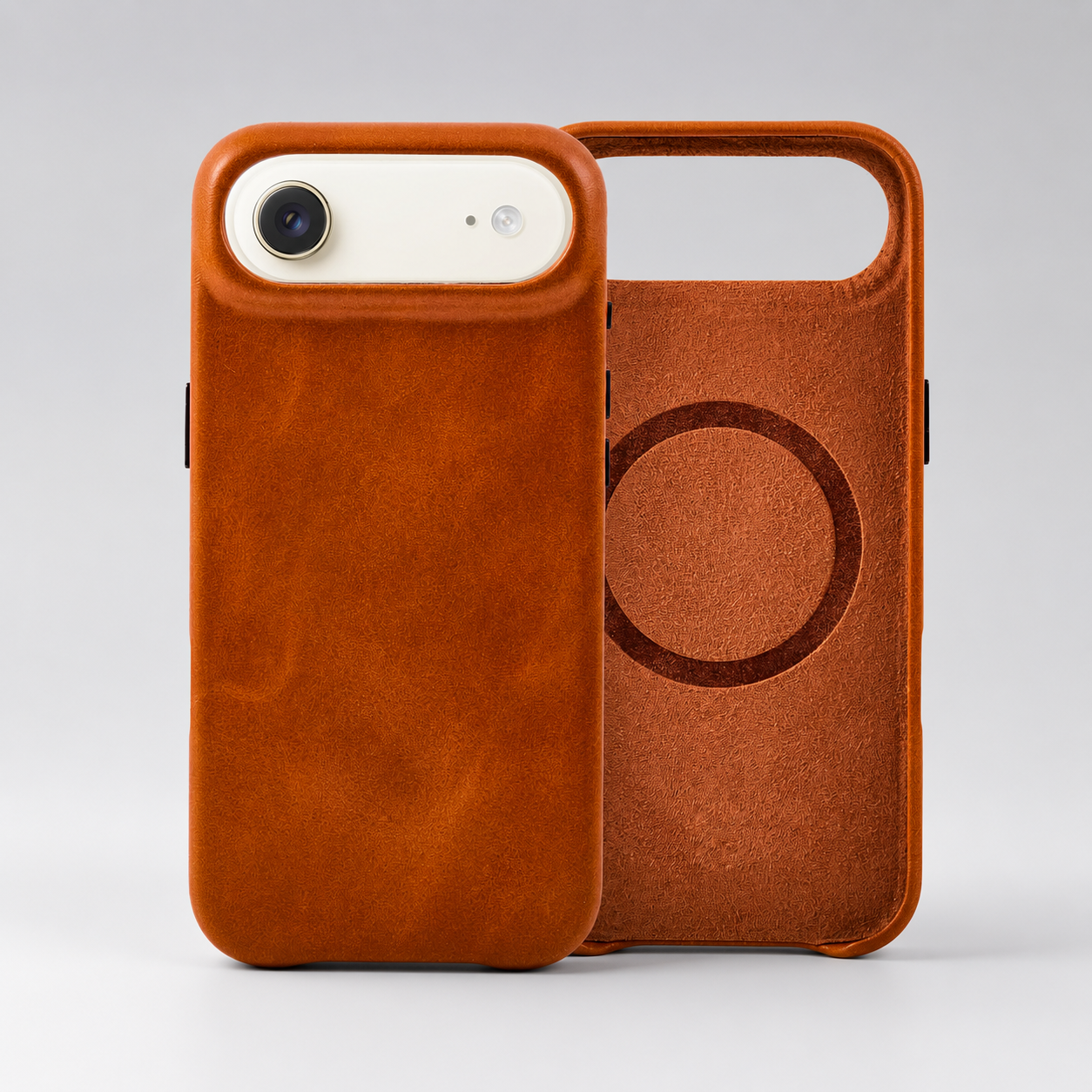 Wholesale Anti Radiation Leather Phone Case for iPhone 17 Air with Screen Protector OEM Manufacturer