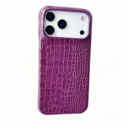 Aaronscase Genuine Leather Alligator Slim Phone Case (Wholesale/Manufacturer)