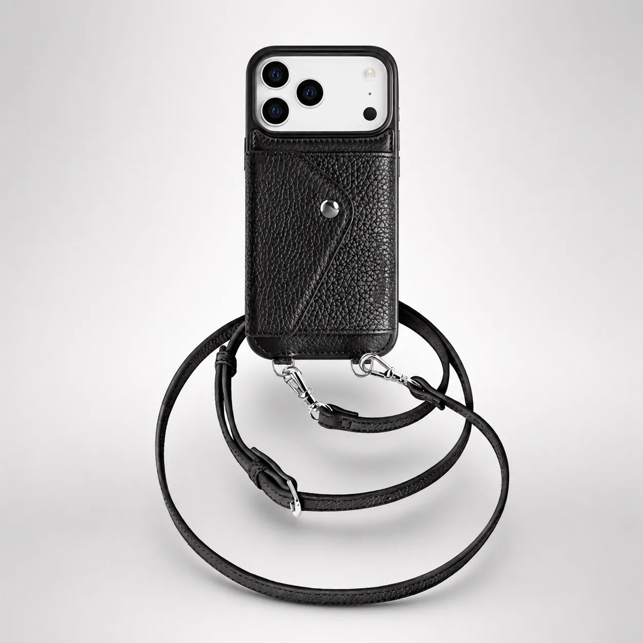 Premium Leather Crossbody Wallet Phone Case (Wholesale/OEM Manufacturer)