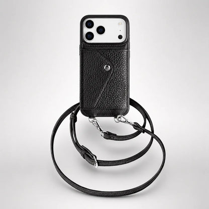 Premium Leather Crossbody Wallet Phone Case (Wholesale/OEM Manufacturer)