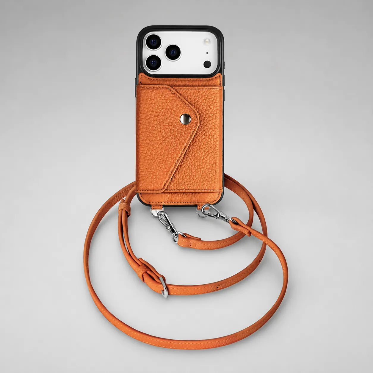 Premium Leather Crossbody Wallet Phone Case (Wholesale/OEM Manufacturer)