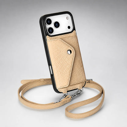 Premium Leather Crossbody Wallet Phone Case (Wholesale/OEM Manufacturer)