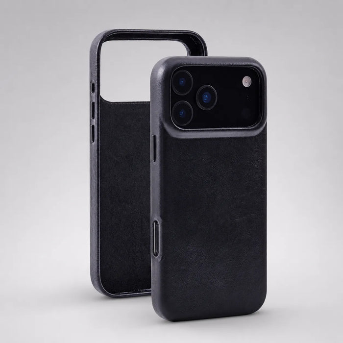 Slim Genuine Leather Phone Case for iPhone 18 Pro Max (Wholesale/OEM Manufacturer)