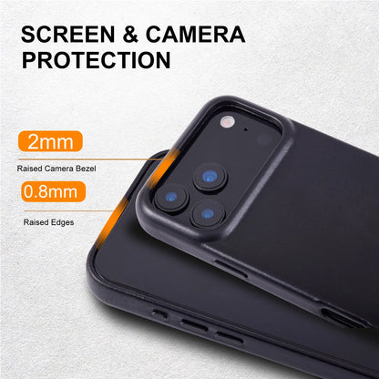 Slim Genuine Leather Phone Case for Samsung Galaxy S / Custom Phone Models (Wholesale/OEM Manufacturer)