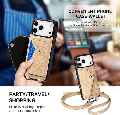 Premium Leather Crossbody Wallet Phone Case (Wholesale/OEM Manufacturer)
