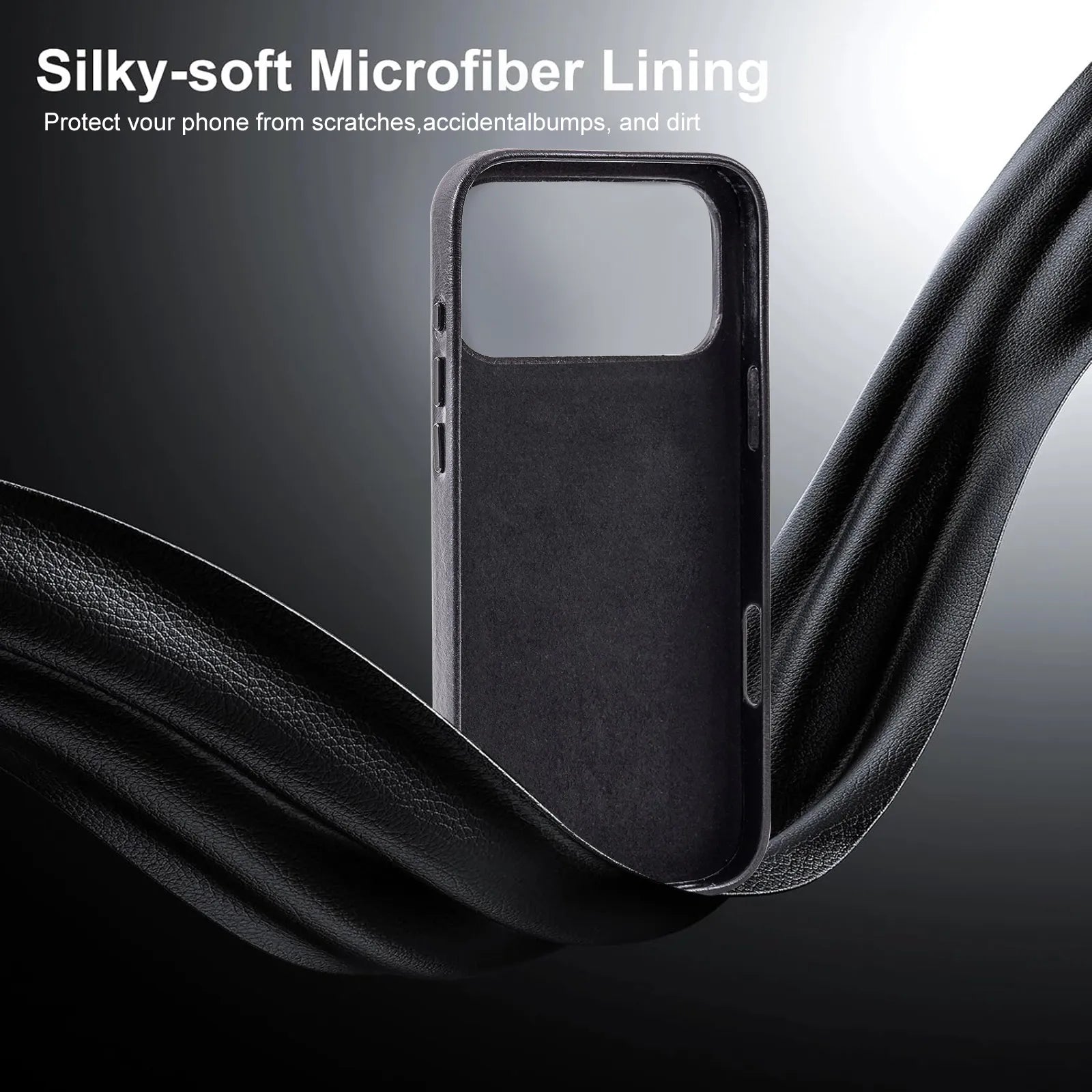 Slim Genuine Leather Phone Case for Samsung Galaxy S / Custom Phone Models (Wholesale/OEM Manufacturer)