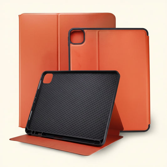 Cowhide Leather Stand Folio Laptop / Tablet Sleeve for iPad Pro 11 - image 1