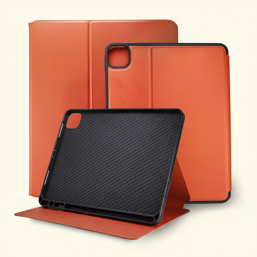 Cowhide Leather Stand Folio Laptop / Tablet Sleeve for iPad Pro 11 - image 1