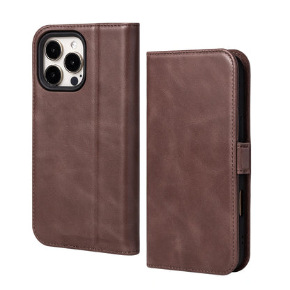 Genuine Leather Folio Wallet Phone Case for iPhone 17 Series image 2
