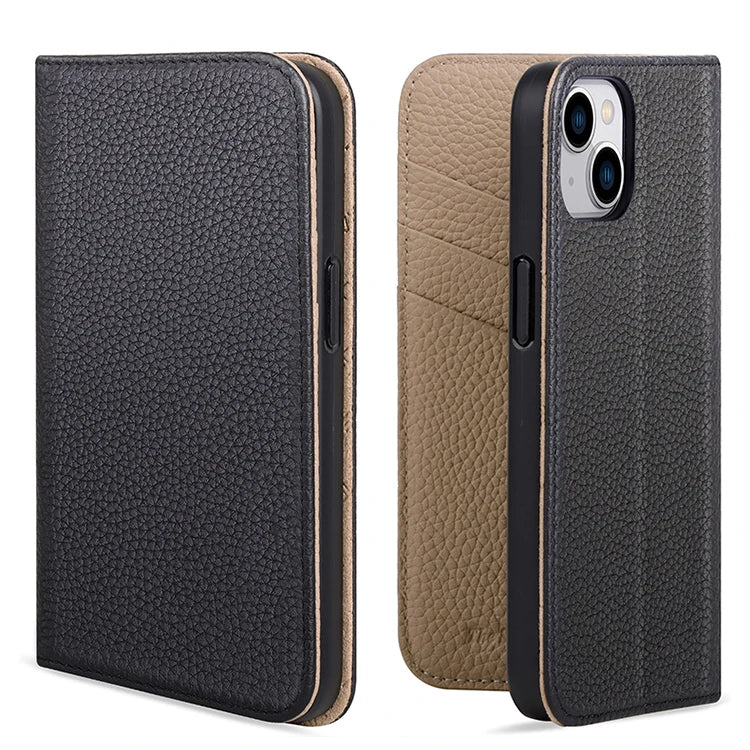 Genuine Leather Phone Case for iPhone 15 Series image 1