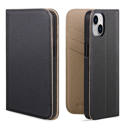Genuine Leather Phone Case for iPhone 15 Series image 1