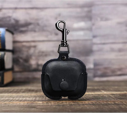 Genuine Leather Pouch Carrying AirPods / Earphone Case - image 6