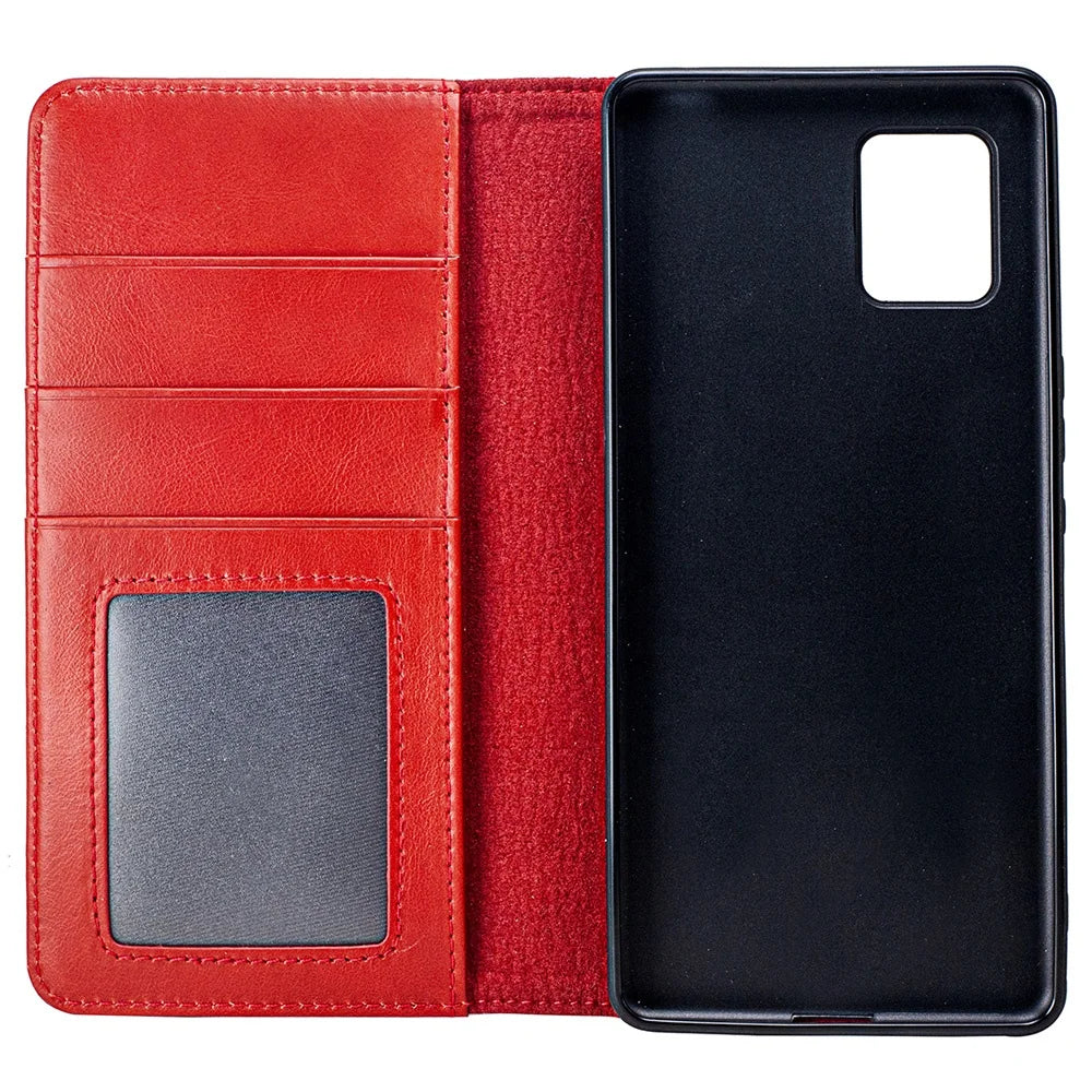 Genuine Leather Phone Case for Customizable Device Models image 6