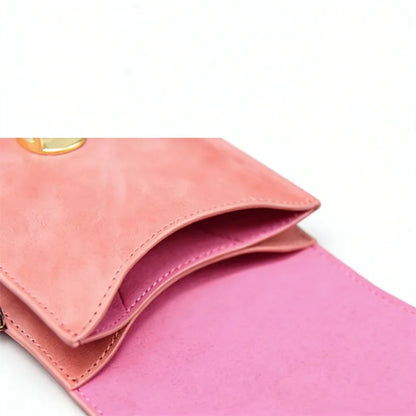 Genuine Leather Crossbody Wallet Phone Case for Customizable Device Models image 4