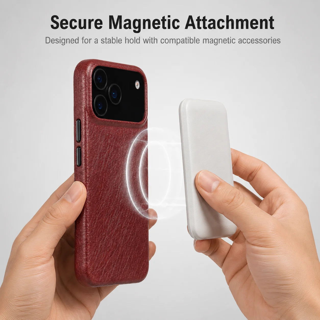 Genuine Leather Phone Case for iPhone 18 Series image 2