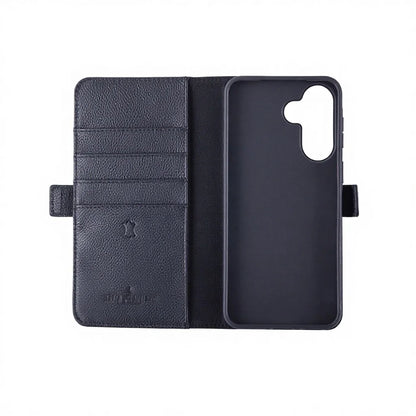 Genuine Leather Folio Wallet Phone Case for Samsung Galaxy Z Fold Series image 3