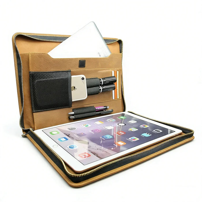 Genuine Leather Book Style Tablet / iPad Case for iPad Pro 12.9 - image 1