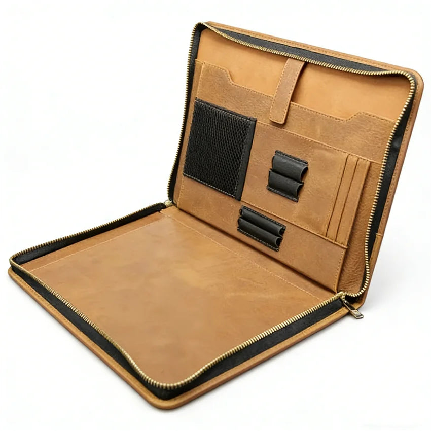 Genuine Leather Book Style Tablet / iPad Case for iPad Pro 12.9 - image 2