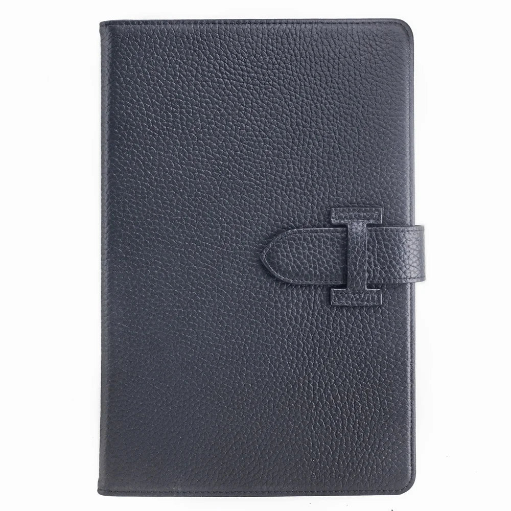 Genuine Leather Magnetic Folio Tablet / iPad Case for Samsung Galaxy Tab A Series - image 2