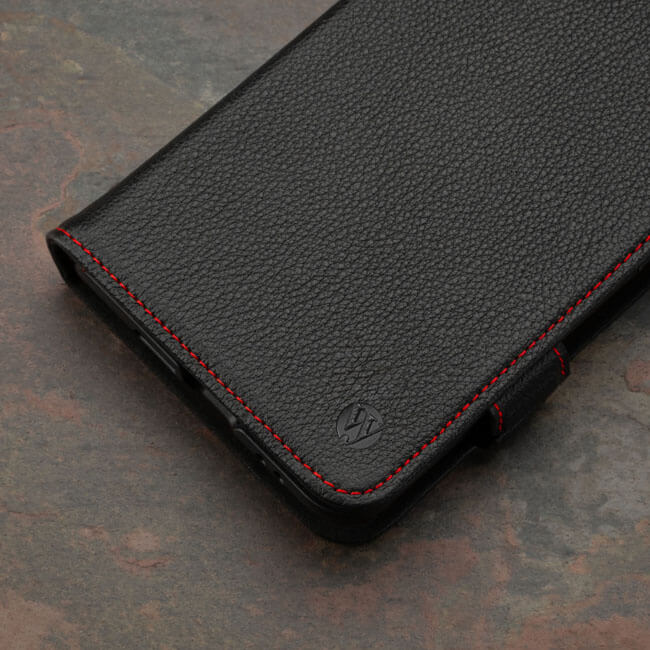 Aaronscase Genuine Leather Google Pixel Fold Wallet Case (Wholesale / Manufacturer)