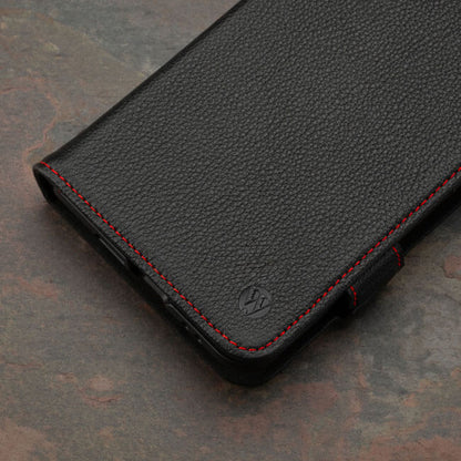 Aaronscase Genuine Leather Google Pixel Fold Wallet Case (Wholesale / Manufacturer)