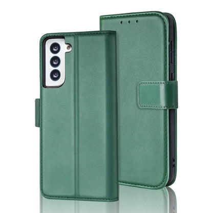 Cowhide Leather Folio Wallet Phone Case for Customizable Device Models image 1