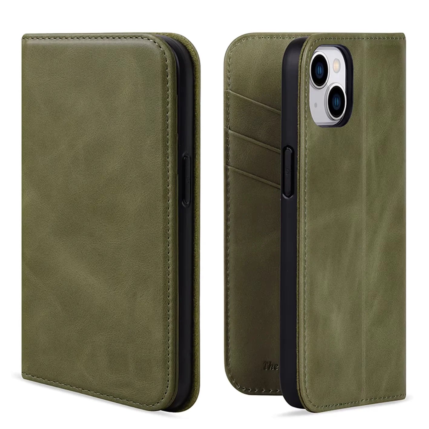 Genuine Leather Phone Case for iPhone 15 Series image 7