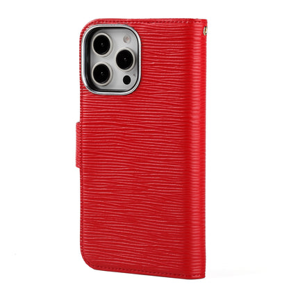 Cowhide Leather Folio Wallet Phone Case for iPhone 16 Series - image 8