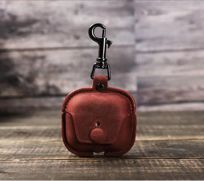 Genuine Leather Pouch Carrying AirPods / Earphone Case - image 8