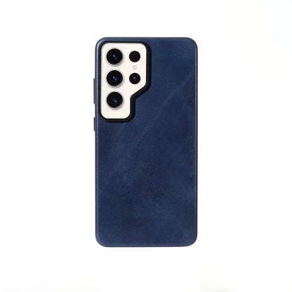 Genuine Leather Slim Full Wrap Phone Case for Samsung Galaxy S26 Series - image 7