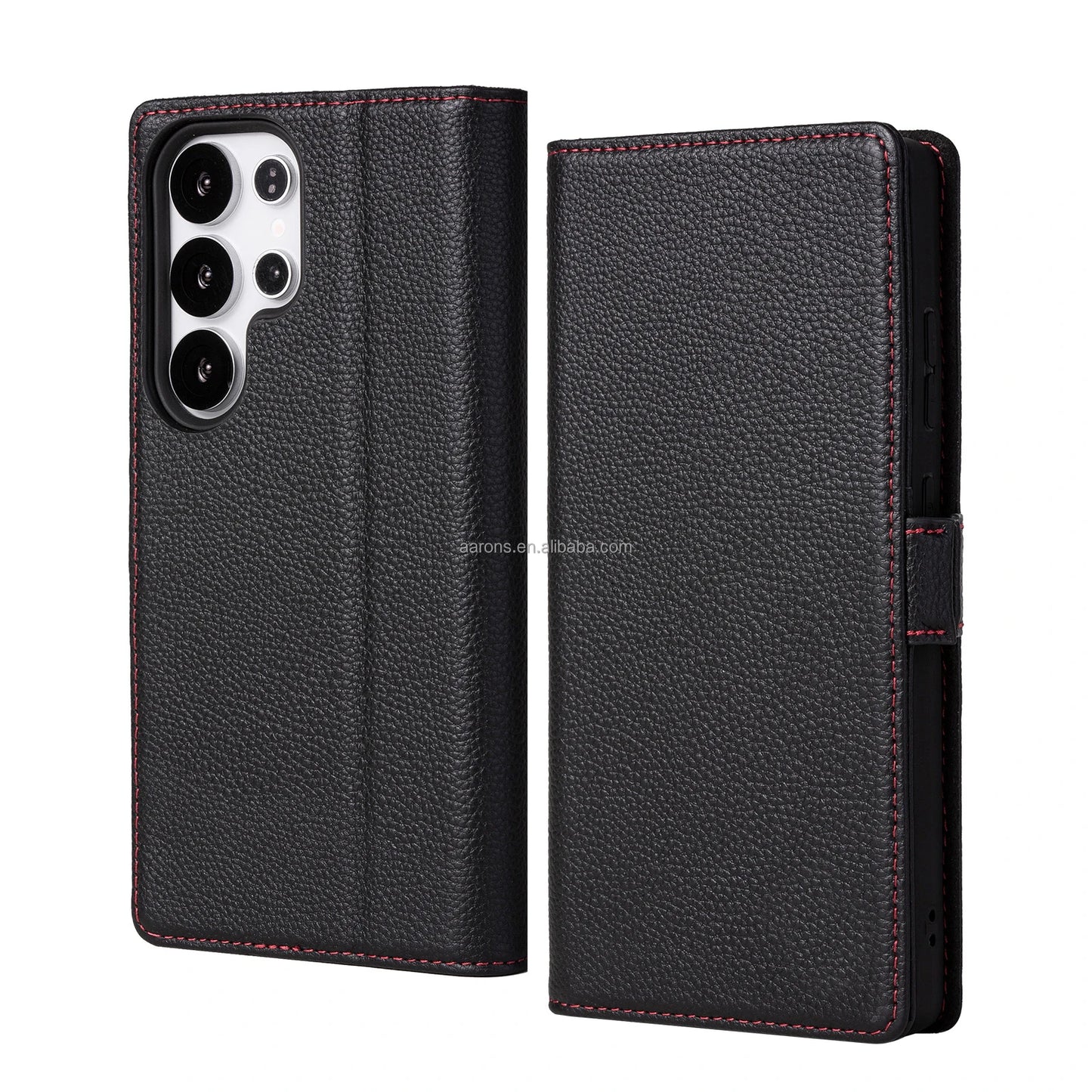 Genuine Leather Phone Case for Samsung Galaxy S25 Series - image 7