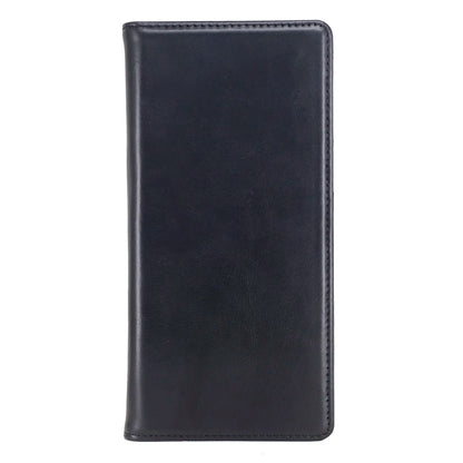 Genuine Leather Folio Wallet Phone Case for Customizable Device Models image 7
