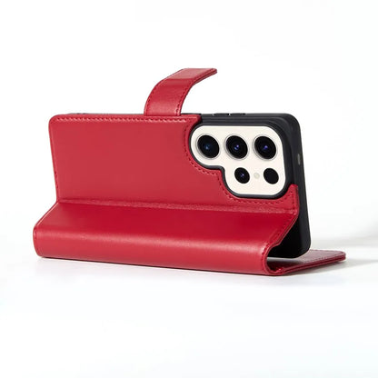 Genuine Leather Folio Wallet Phone Case for Samsung Galaxy S26 Series image 8